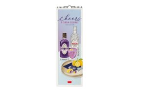 LEGAMI WALL CALENDAR - 2025 WALL CALENDAR - CHEERS - 16x49 CAL25091